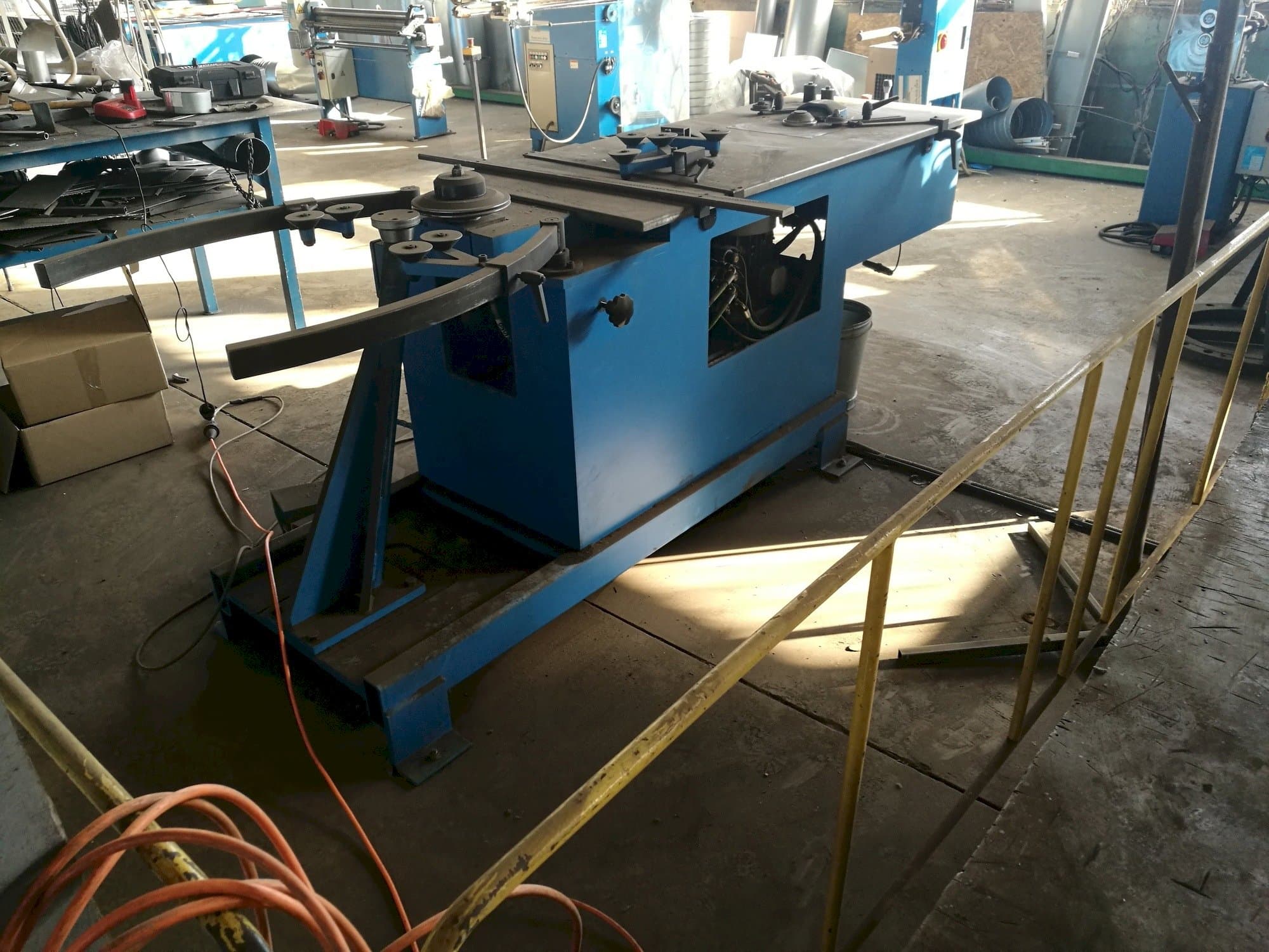 Čelní pohled  na SPIRO GORELOCKER -1  stroj