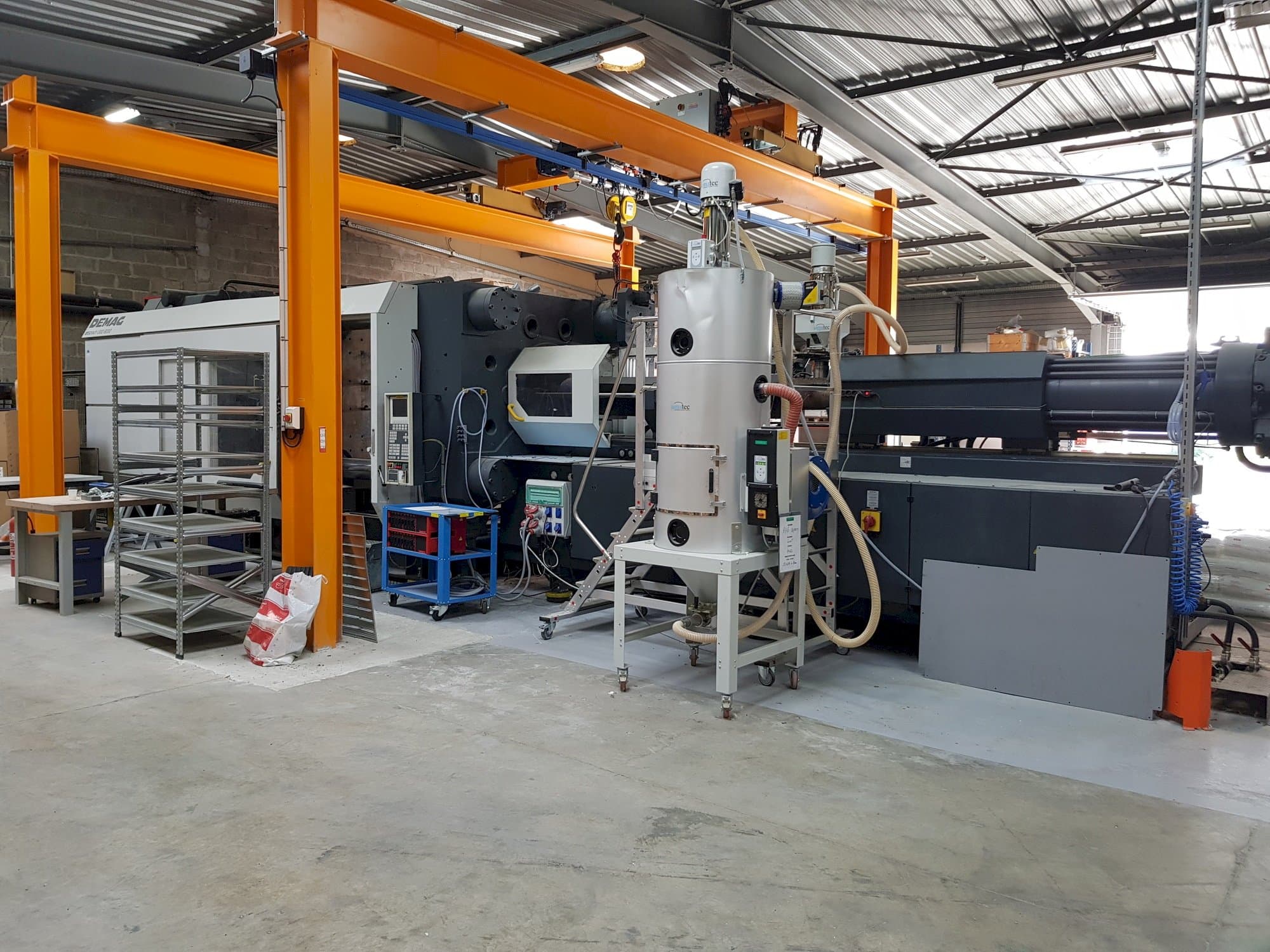 Čelní pohled  na DEMAG ERGOTECH 1300-8000  stroj