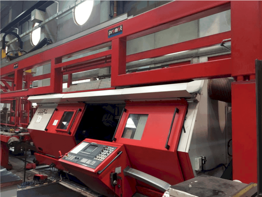 Čelní pohled  na WFL  M50  stroj