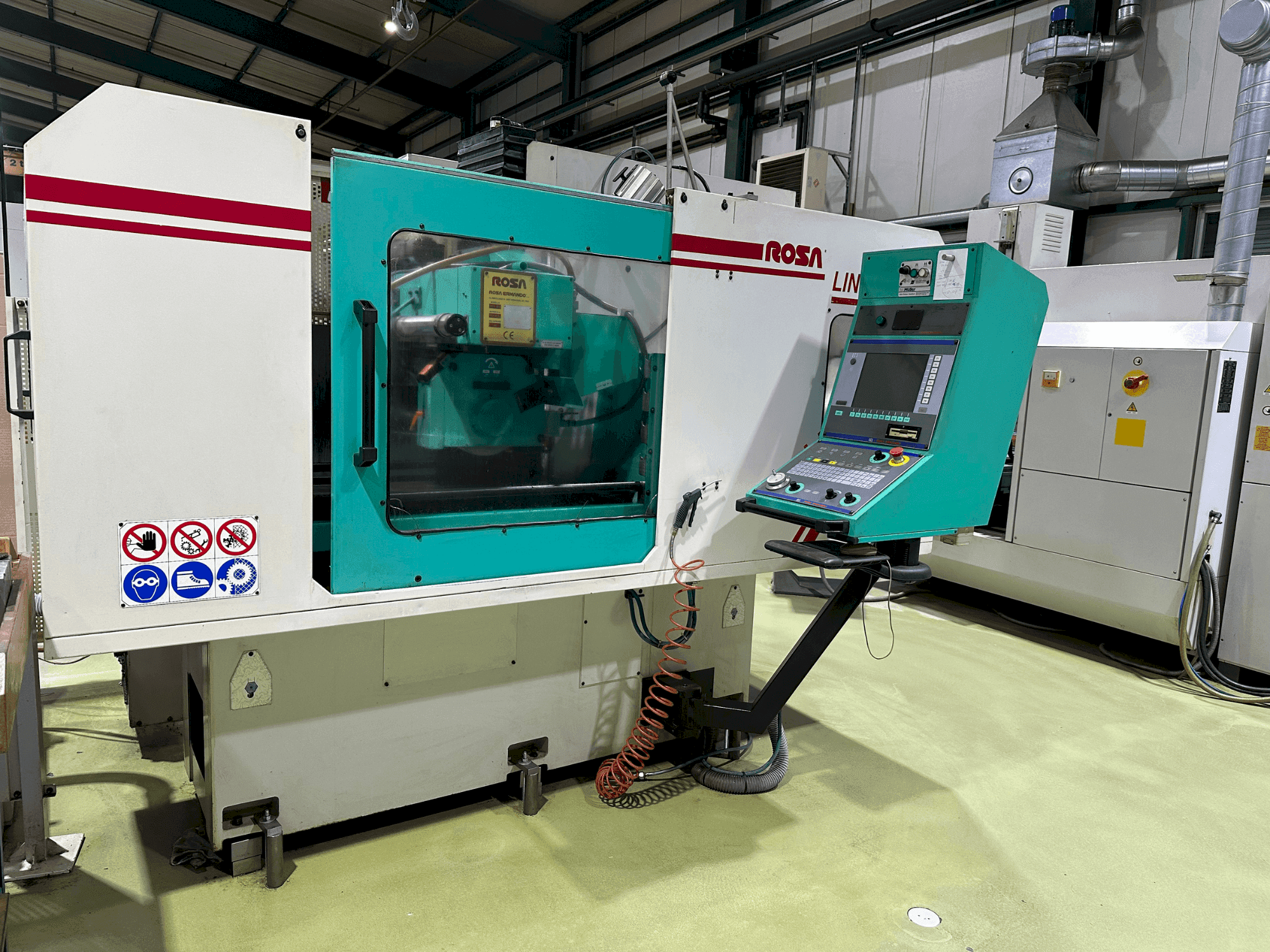 Čelní pohled  na ROSA ERMANDO LINEA Iron 08.6  stroj