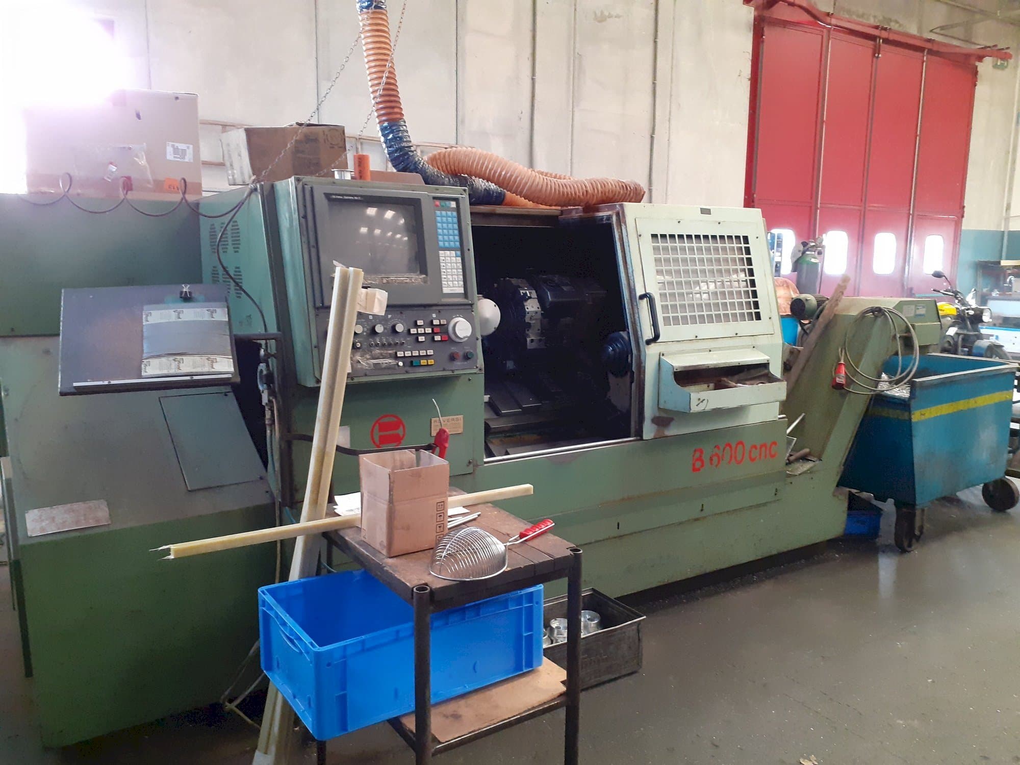 Čelní pohled  na Biglia B600  stroj