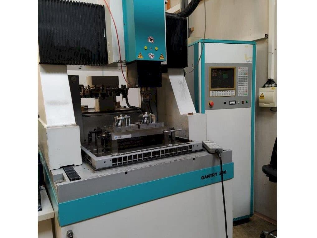 Čelní pohled  na INGERSOLL Gantry 500  stroj