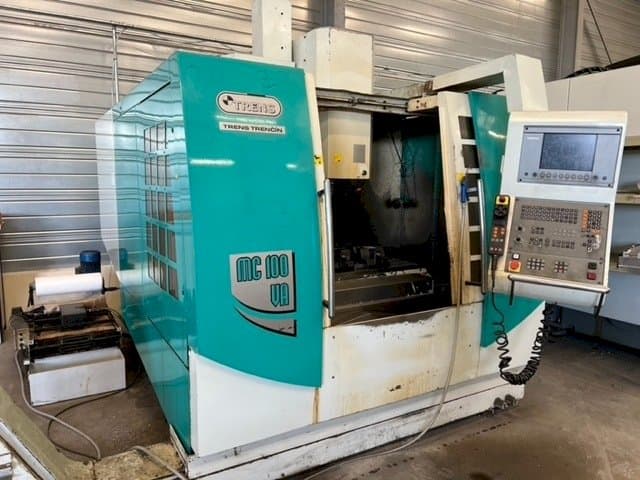 Levý boční pohled  na TRENS MC100VA  stroj