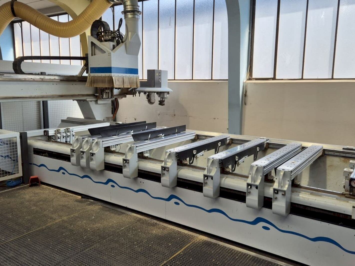 Čelní pohled  na HOMAG Optimat BAZ 211  stroj