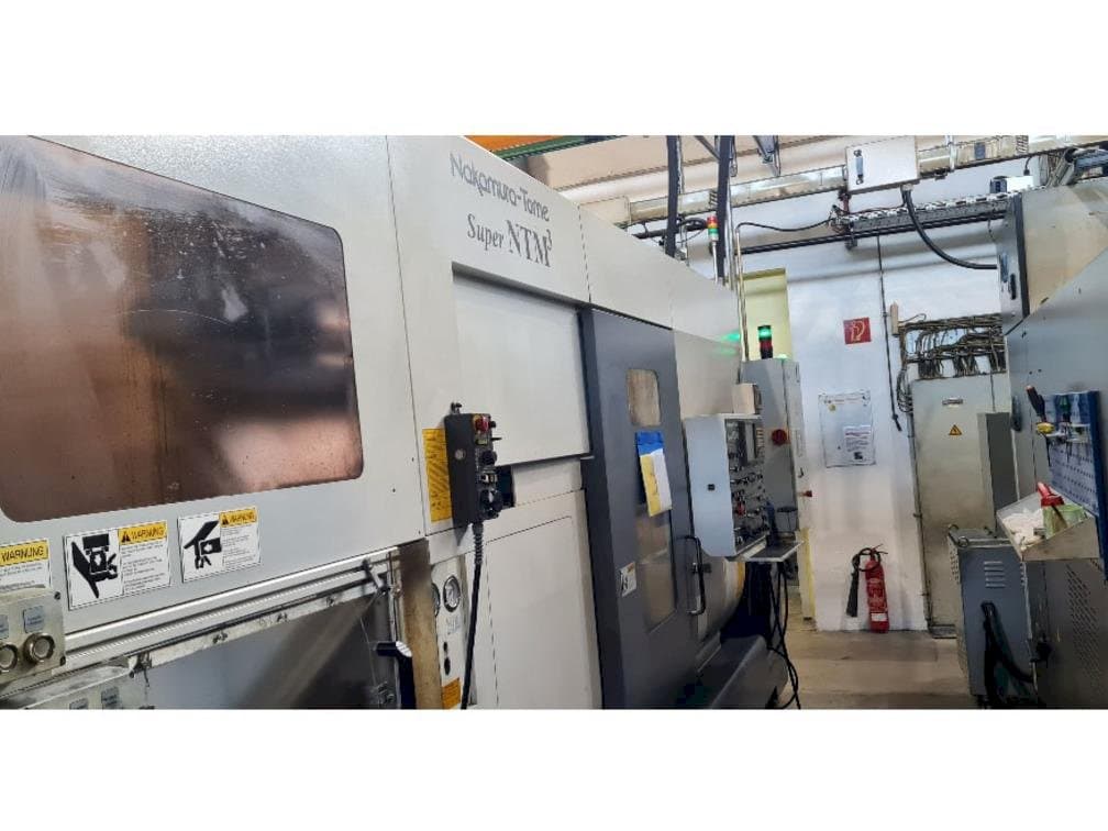 Čelní pohled  na NAKAMURA Super NTM³  stroj