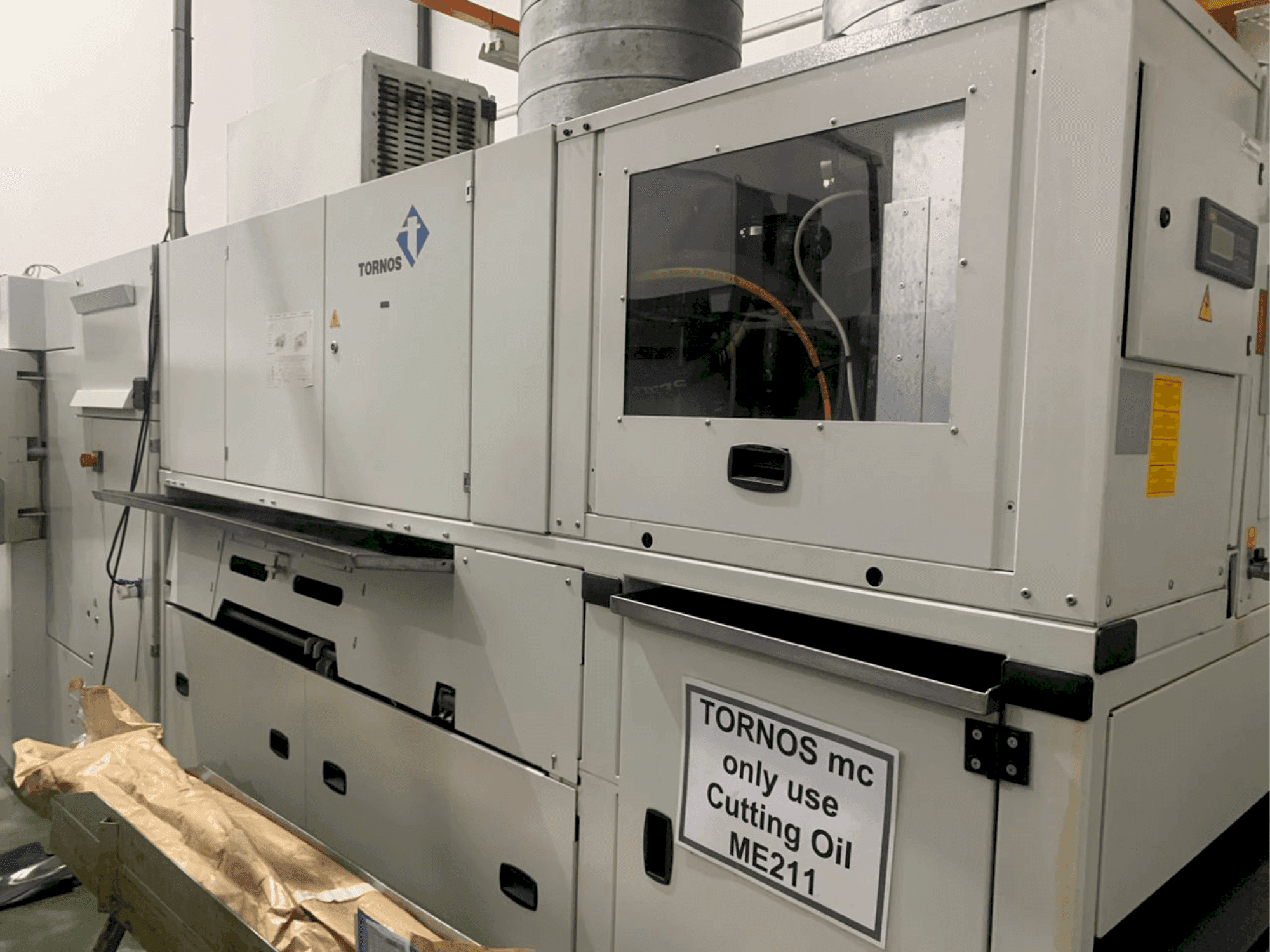 Čelní pohled  na TORNOS MultiSWiss 6x14  stroj