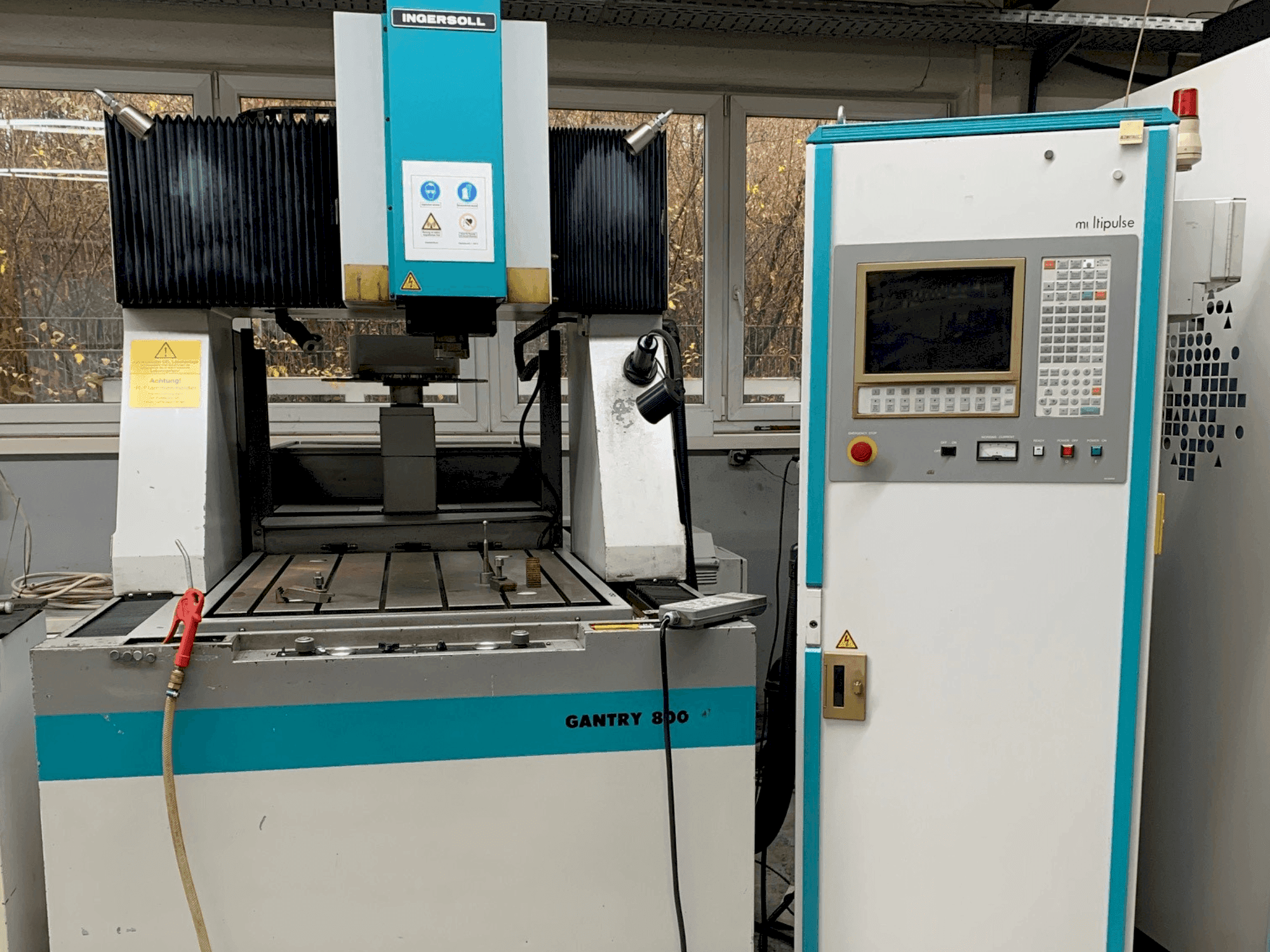 Čelní pohled  na OPS INGERSOLL Ingersoll Gantry 800  stroj