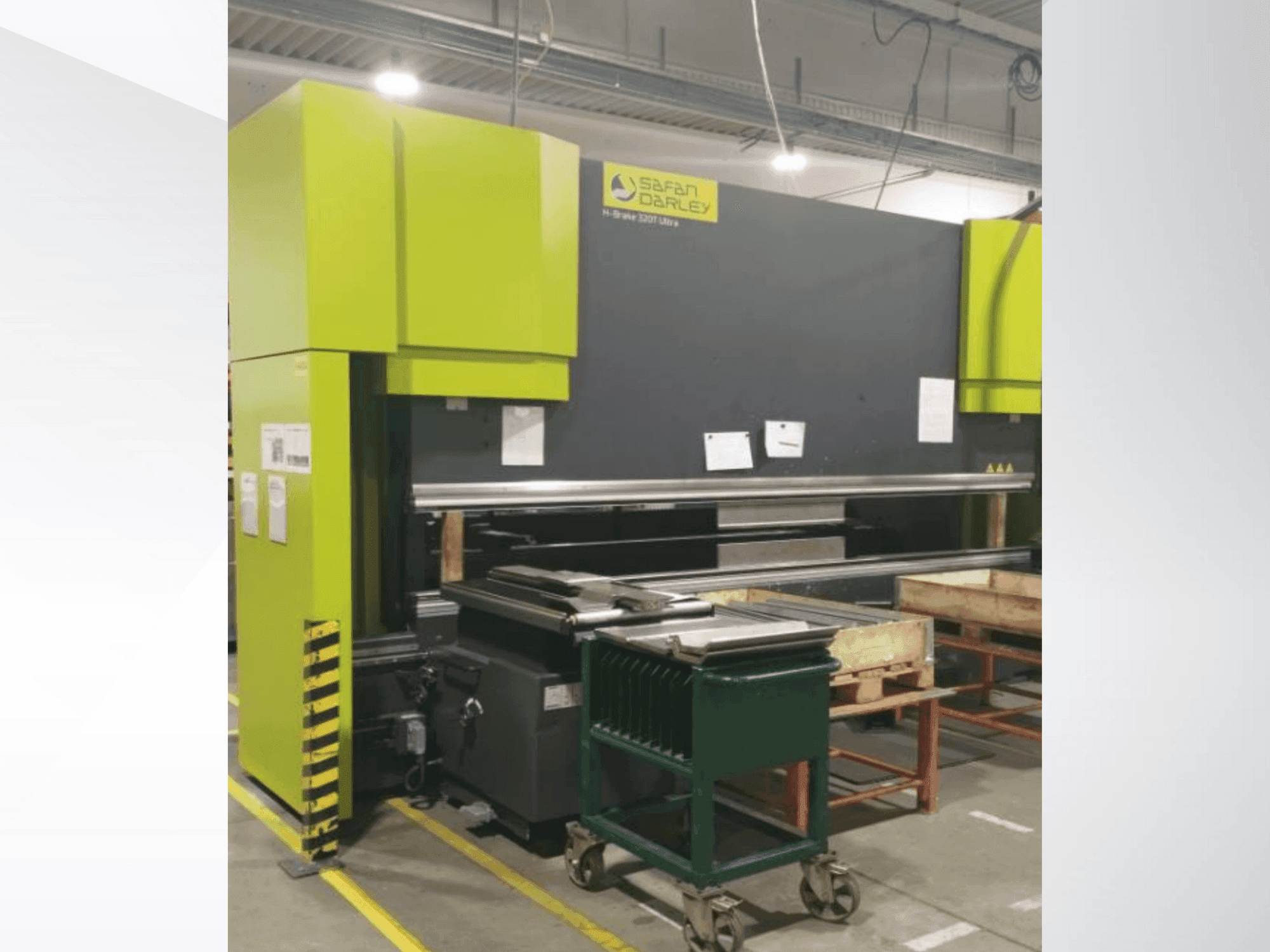 Čelní pohled  na Safan SAFAN DARLEY H-BRAKE 2 320.42/37  stroj