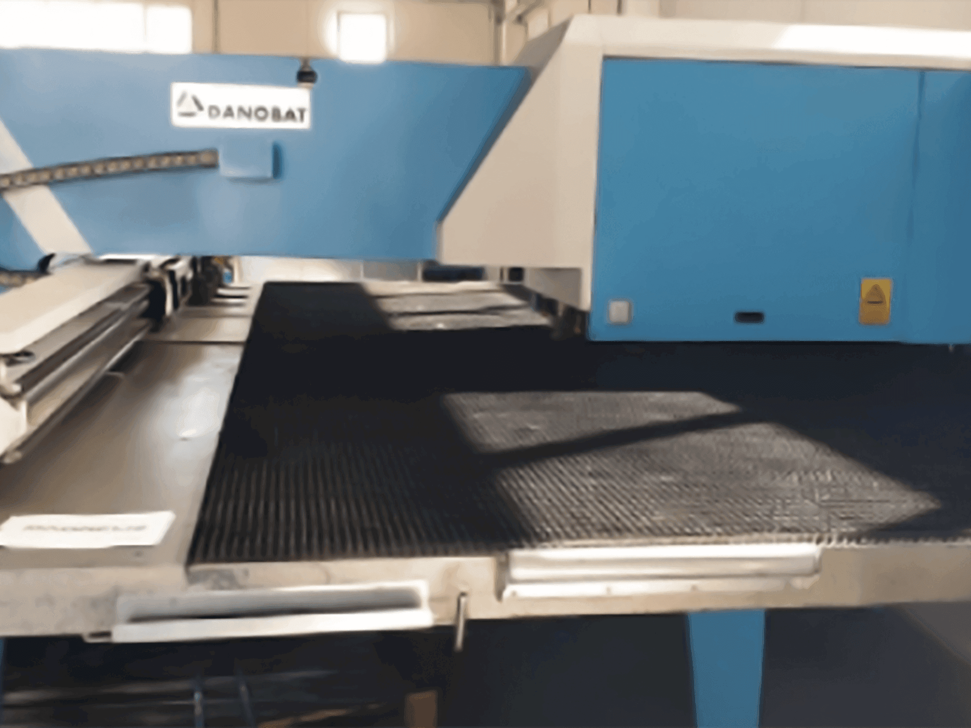 Čelní pohled  na DANOBAT PGA-1  stroj