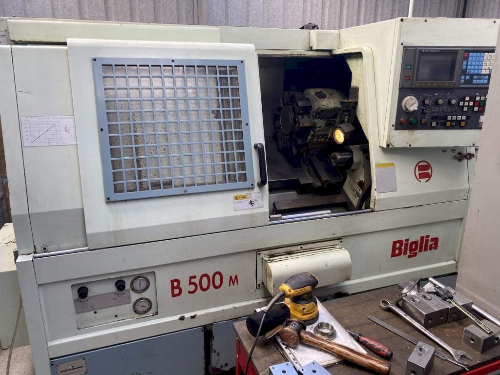 Čelní pohled  na Biglia B 500 M  stroj