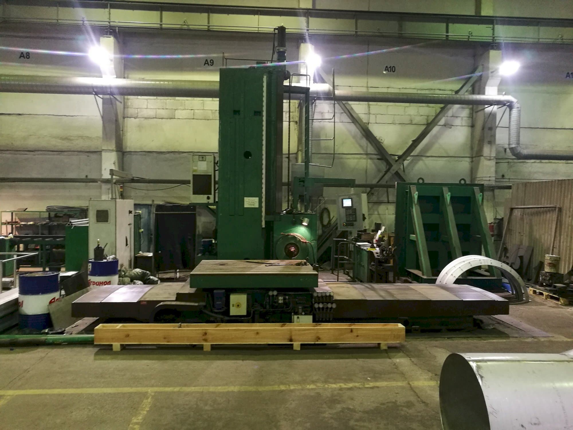 Čelní pohled  na HEIDENHAIN AFC 130 H 1000  stroj