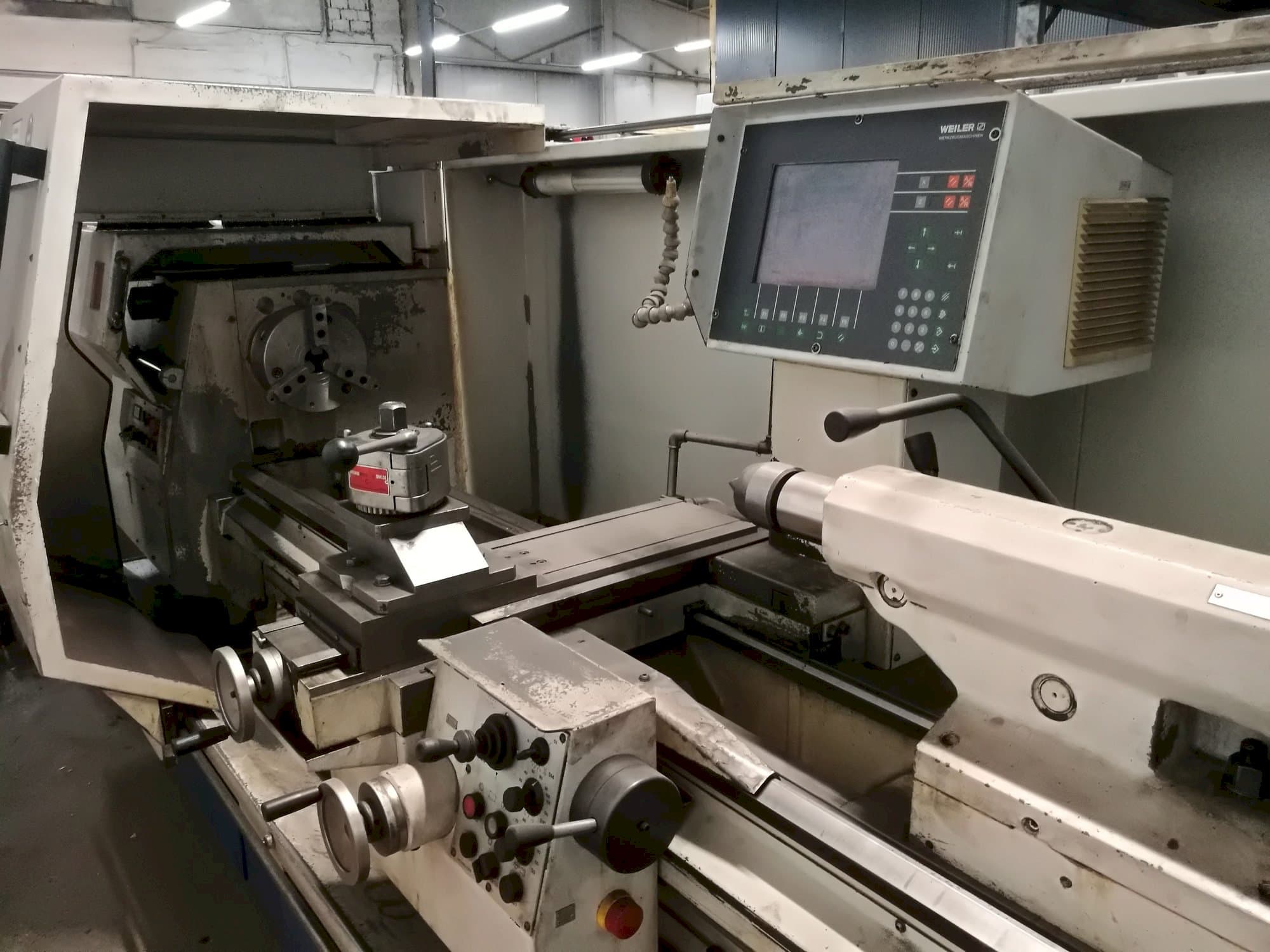 Čelní pohled  na Weiler E50/2  stroj