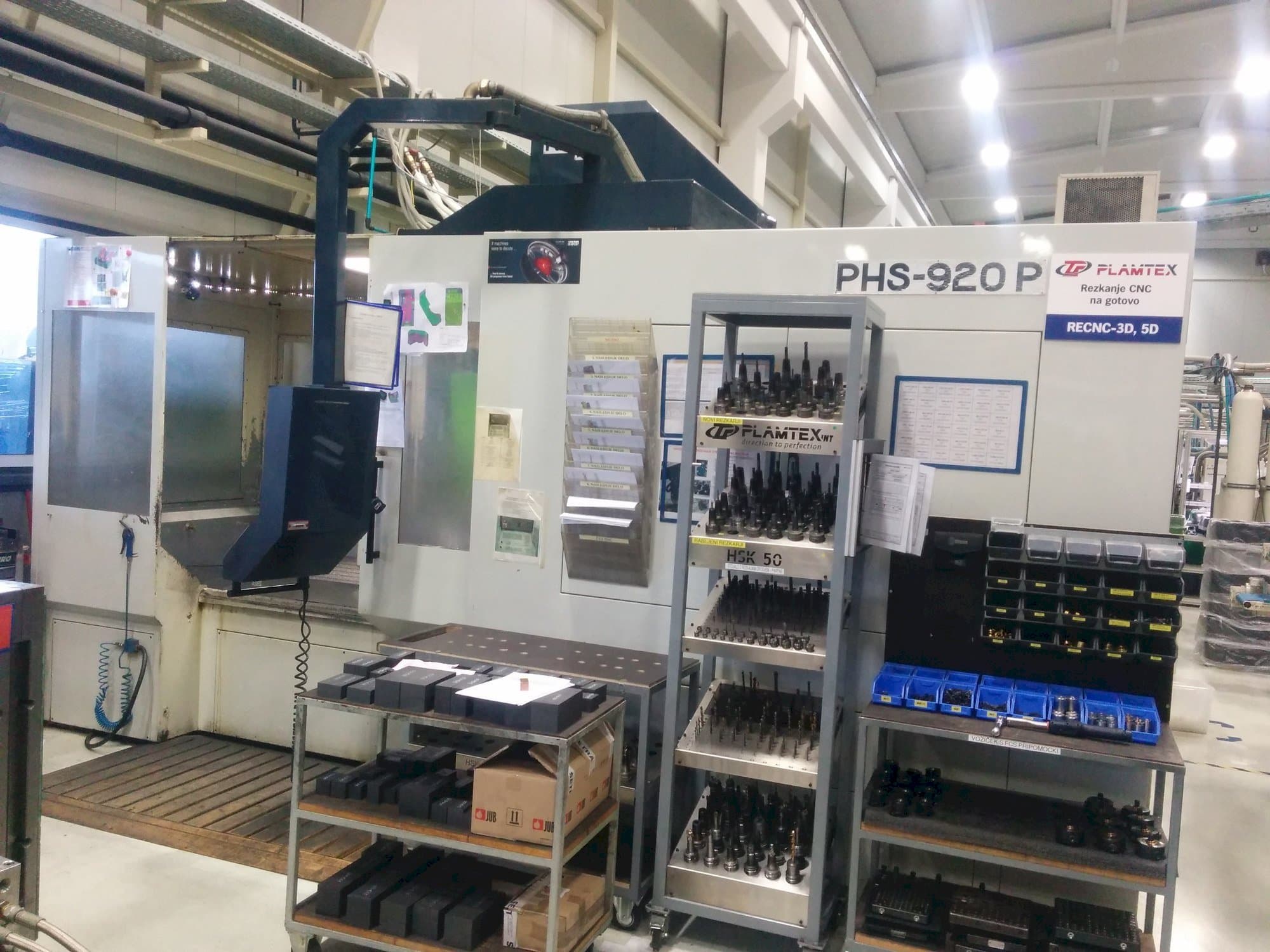 Čelní pohled  na Parpas PHS 920P  stroj