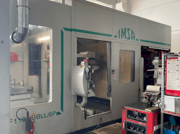 Čelní pohled  na IMSA TIPO MF1100BBLL 6P  stroj