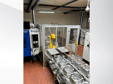 Čelní pohled  na FANUC M710 iC 70  stroj
