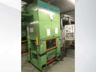 Čelní pohled  na EDELHOFF DARR 1/80  stroj