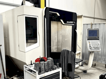 Čelní pohled  na DMG MORI ecoMill 70  stroj