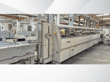 Čelní pohled  na IMA Novimat Systems I/R75/1000  stroj