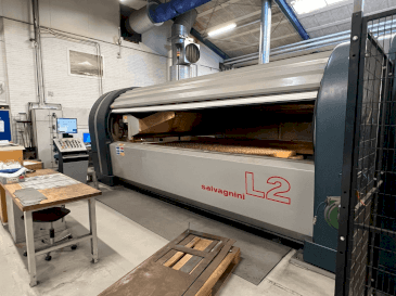 Čelní pohled  na Salvagnini L2 Lightning  stroj