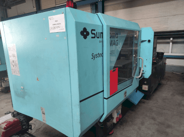 Čelní pohled  na DEMAG Systec 160-520/430  stroj