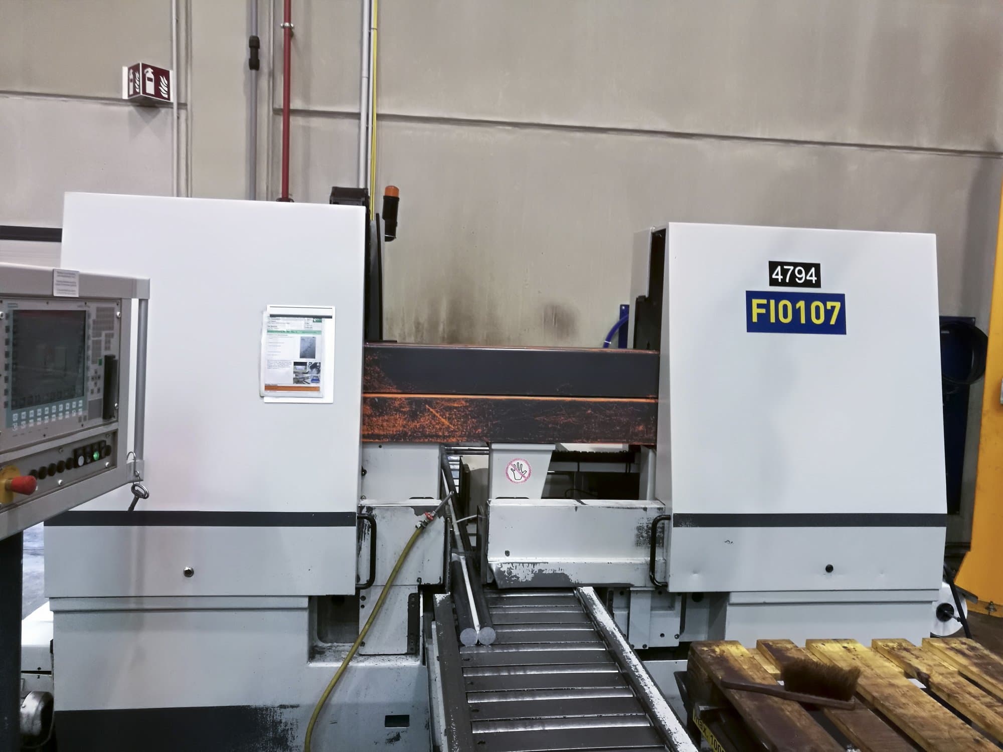 Čelní pohled  na KASTO KASTOtec A 3 stroj