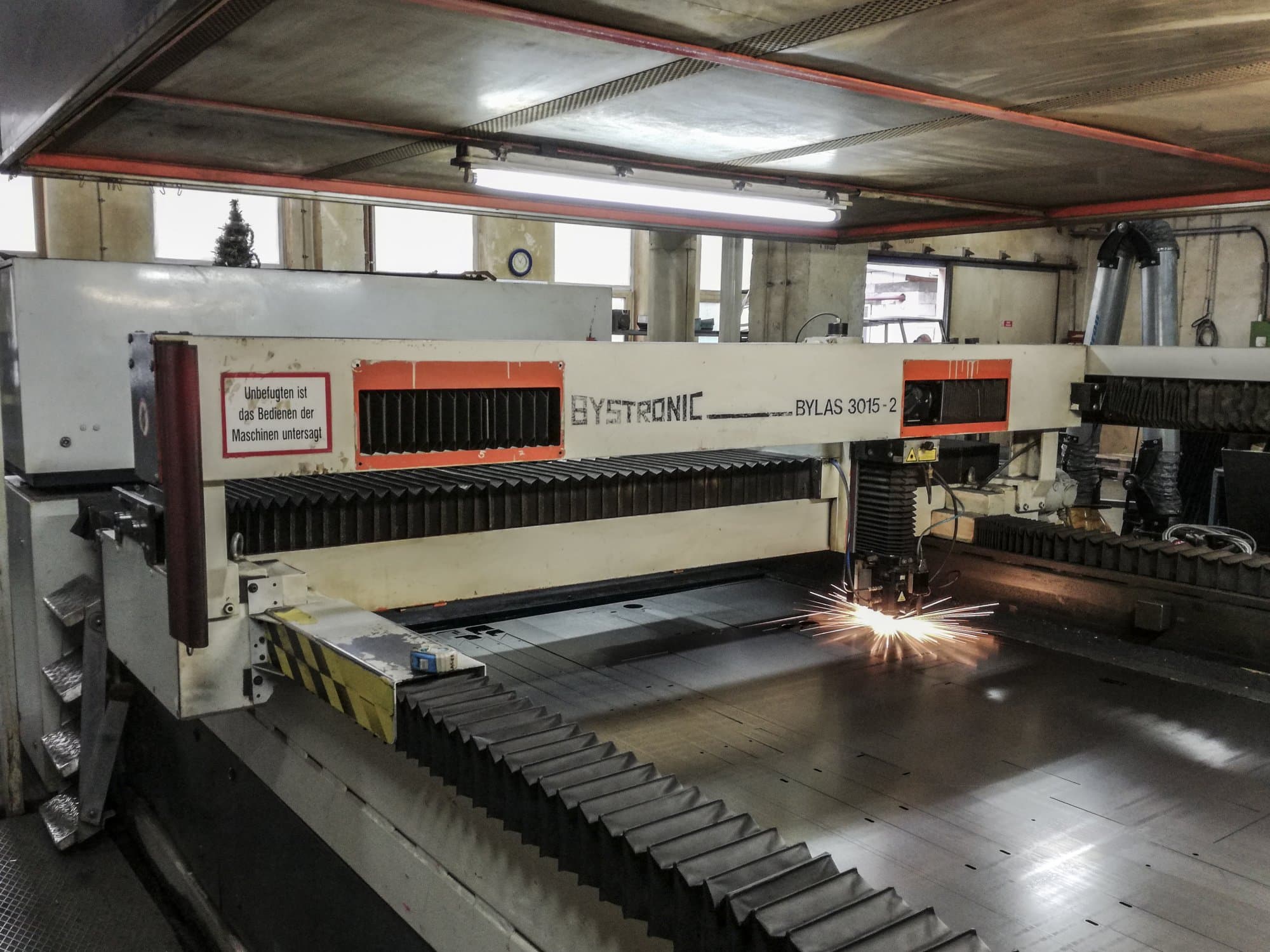 Levý pohled  1 na Bystronic Bylas 3015-2 stroj