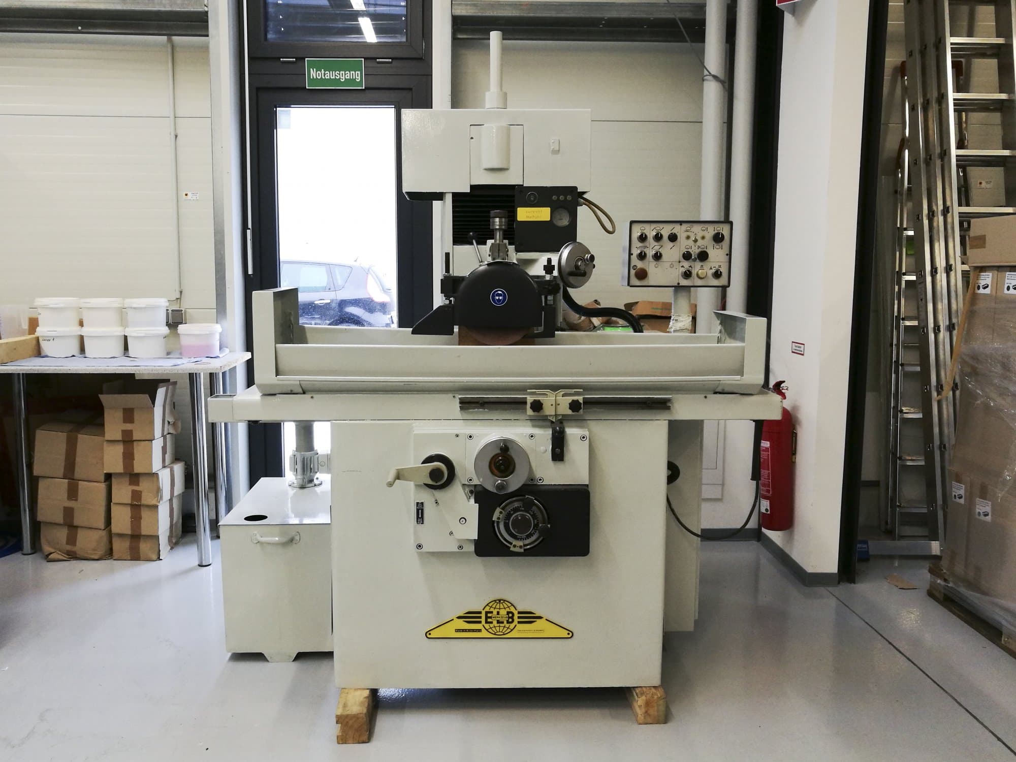 Čelní pohled  na ELB Amb. 5/2 VAI-Z stroj