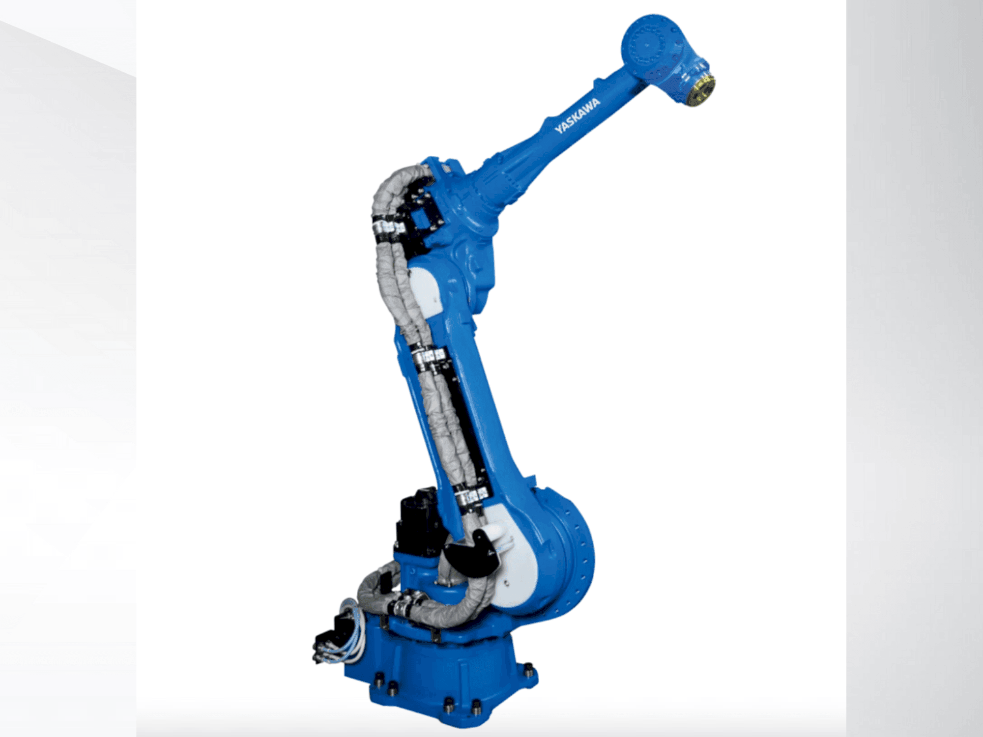 Čelní pohled na Yaskawa GP88 stroj