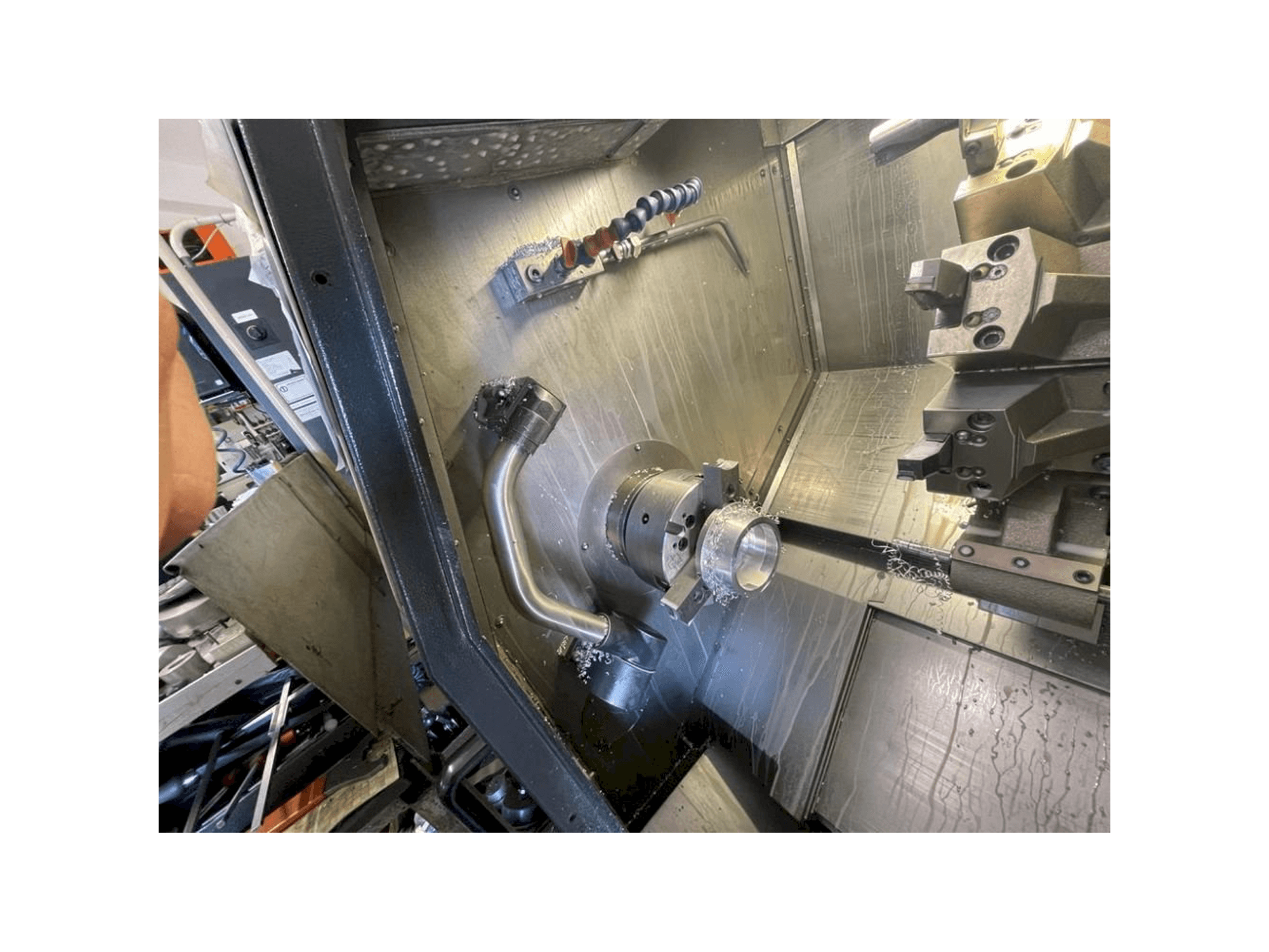 Čelní pohled na Biglia B545M stroj