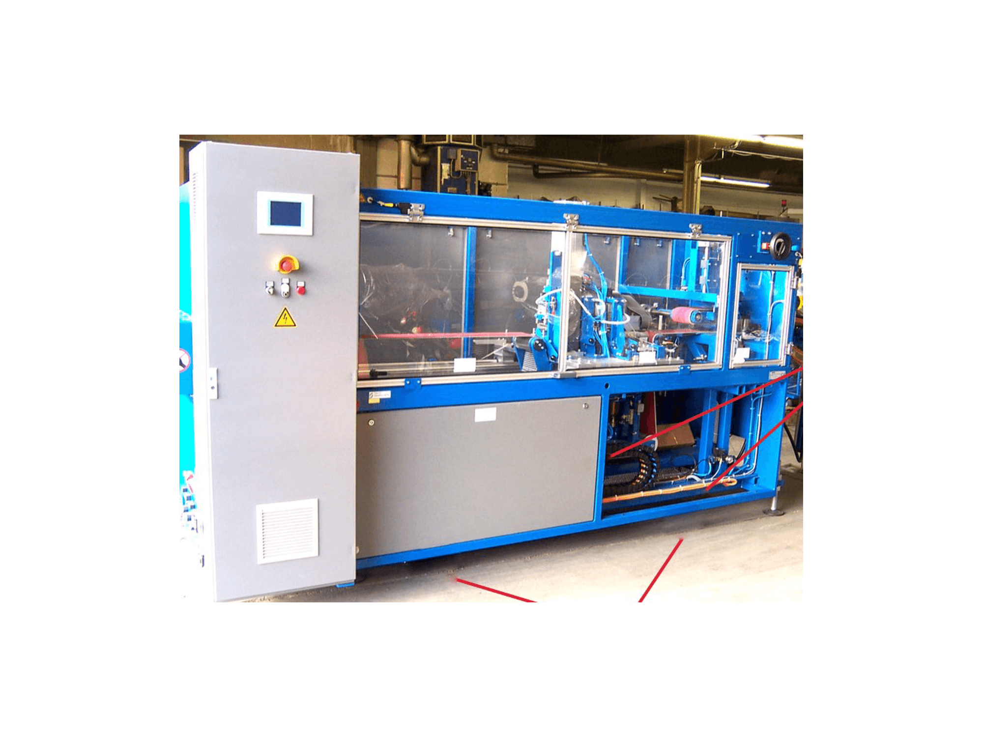 Levý pohled na BASTON TSQ-P-503-S-100 stroj