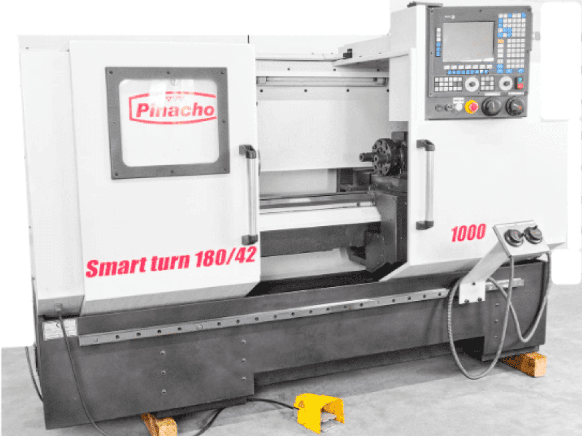 Čelní pohled na Pinacho Smart Turn 180/42 1000 stroj