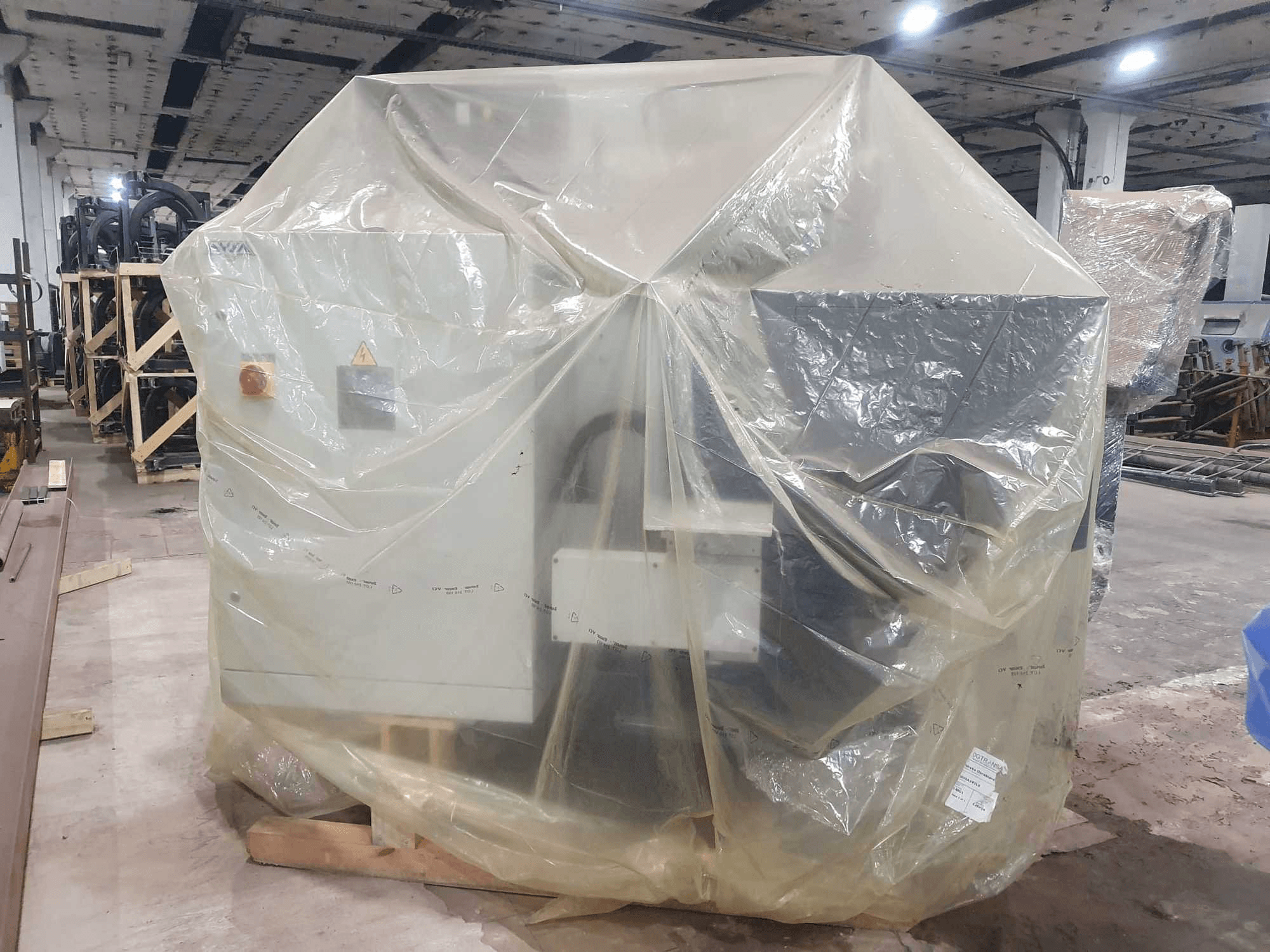 Čelní pohled na Avia FOP FNE 50P stroj