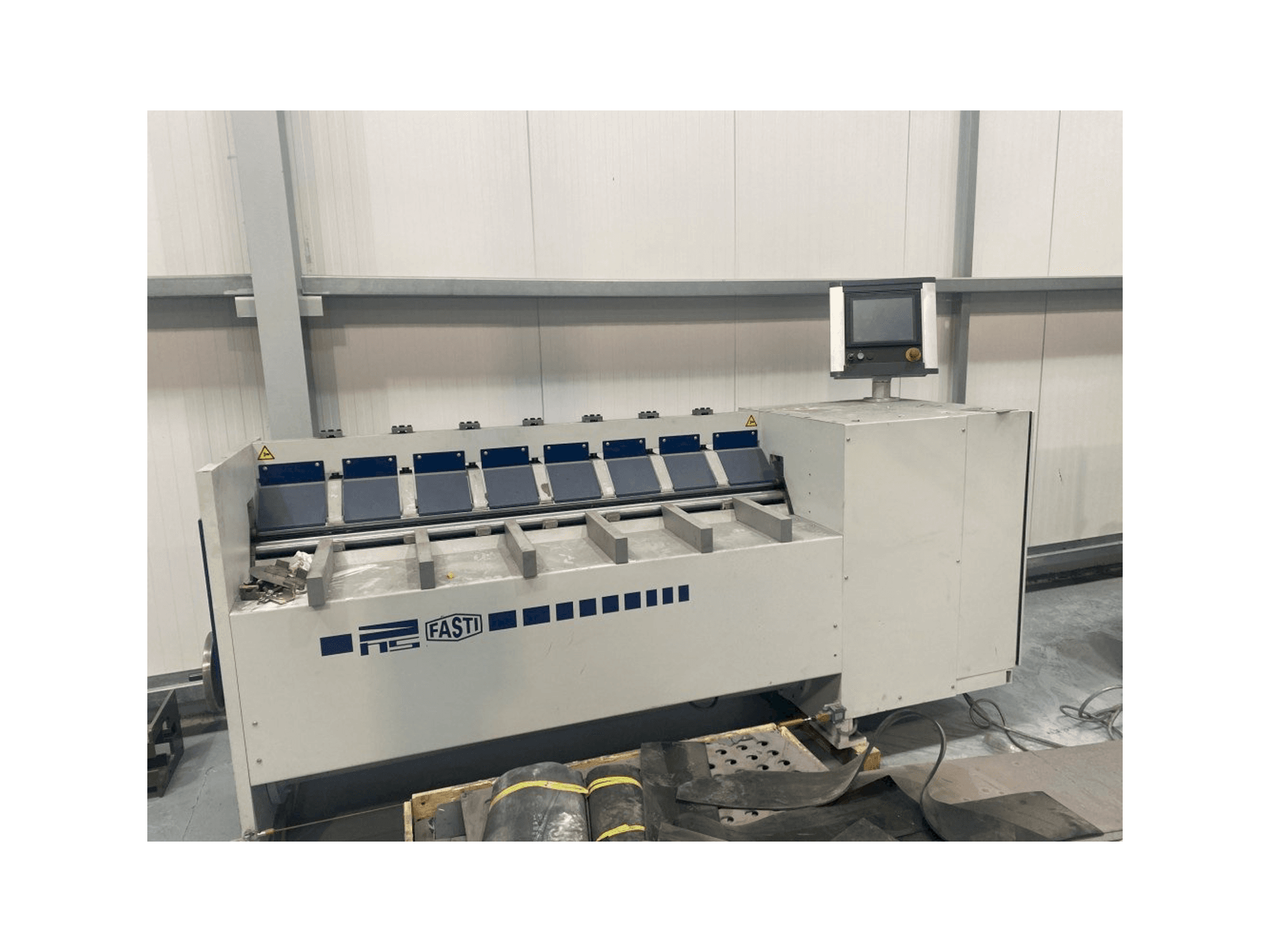 Čelní pohled na Schröder Fasti Model 145 stroj