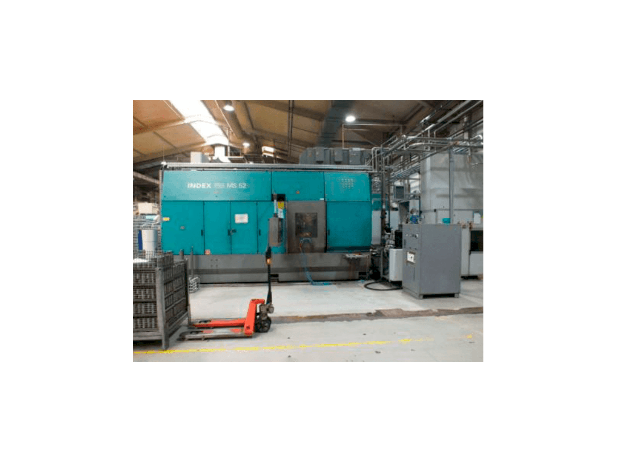 Čelní pohled na Index MS 52 G stroj